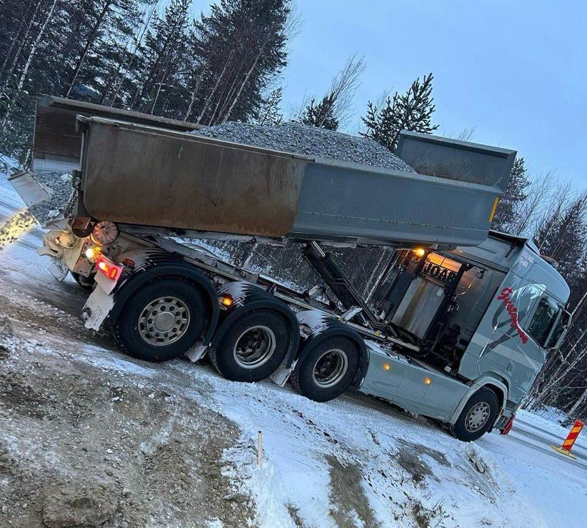 Grustransporter Hörnefors